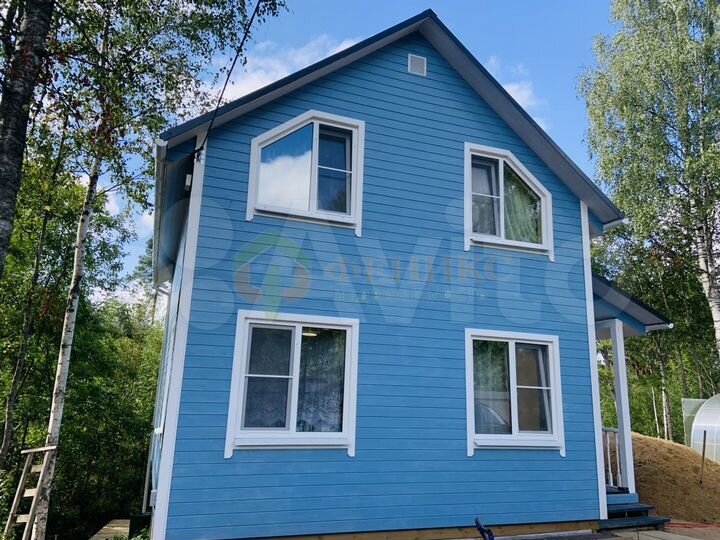 Дом 102 м² на участке 9 сот.