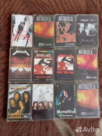 Аудиокассеты металлика