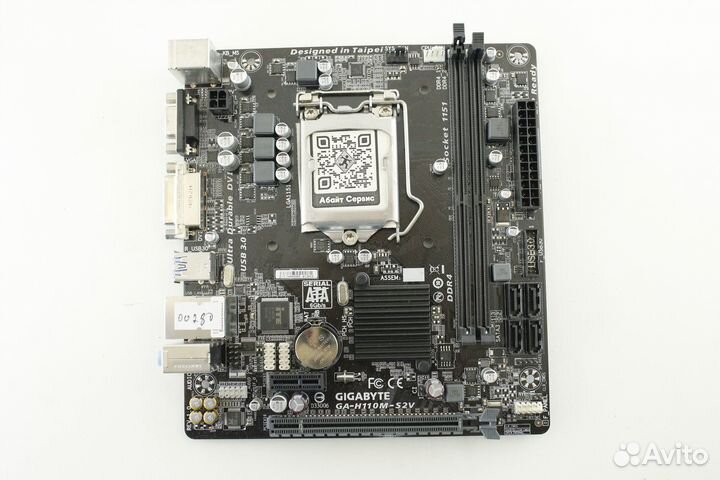 Материнская плата 1151 Gigabyte GA-H110M-S2V