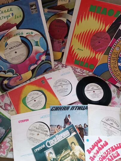 Грампластинки 80-х