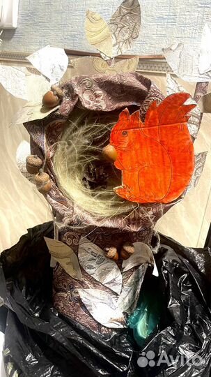 Осенняя поделка в сад или школу