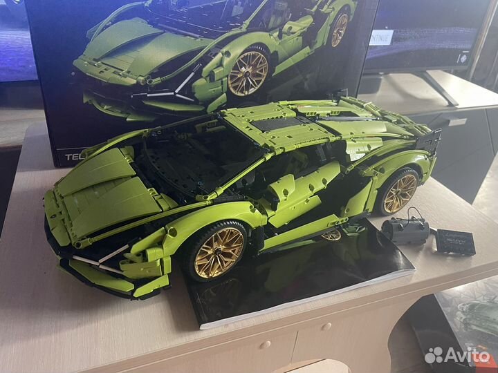 Конструктор lego technic аналог - lamborghini Sian