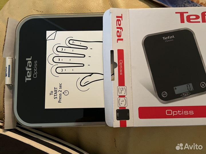 Весы Tefal кухонные новые