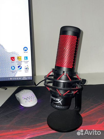 Микрофон hyperx quadcast