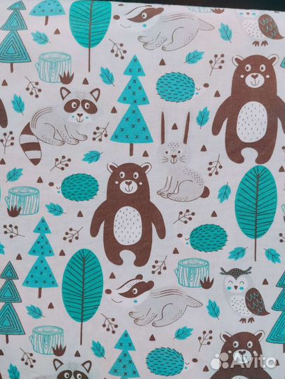 Простынь на резинке 120 60