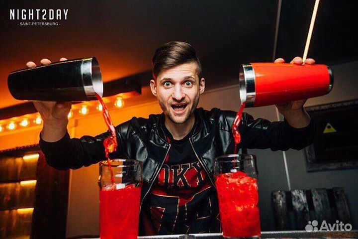 Бар на выезд, Бармен шоу, пирамида