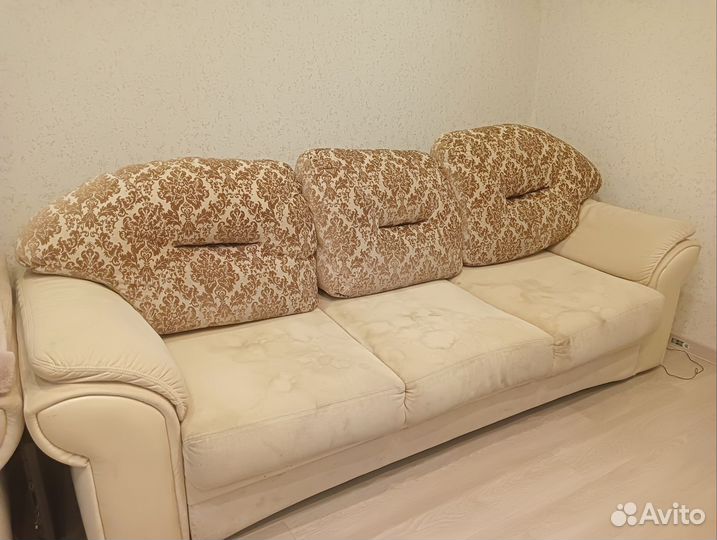 Диван бу + кресло