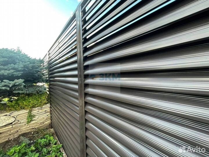 Забор жалюзи