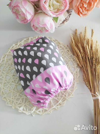 Простынь на резинке 120/60