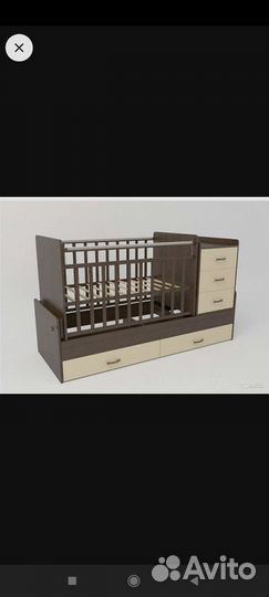 Детская кроватка трансформер