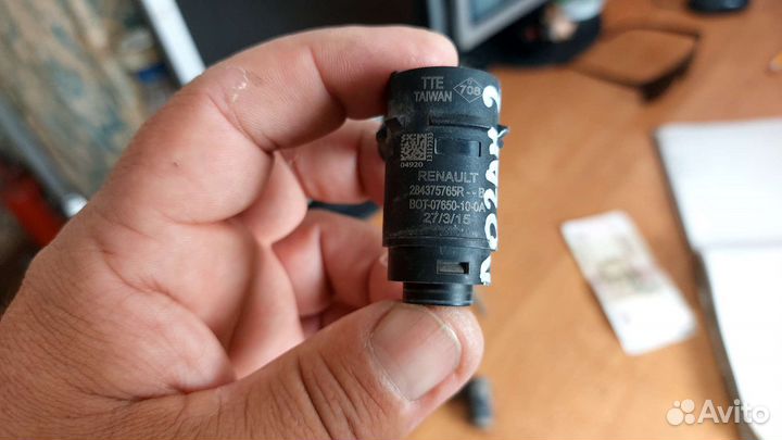 Датчик парктроника задний. Renault Logan 2. 2015г