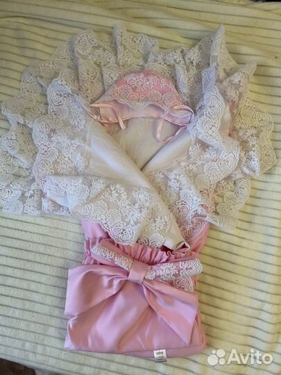 Конверт на выписку для девочки