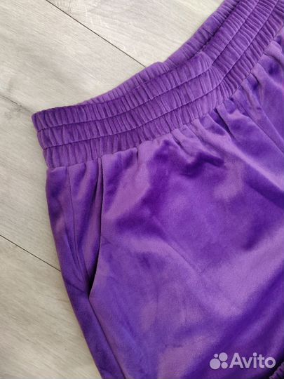 Велюровый спортивный костюм женский 44