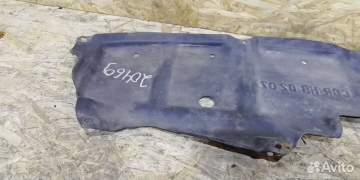 Защита бампера Toyota Corolla 9 (E120/E130) рест