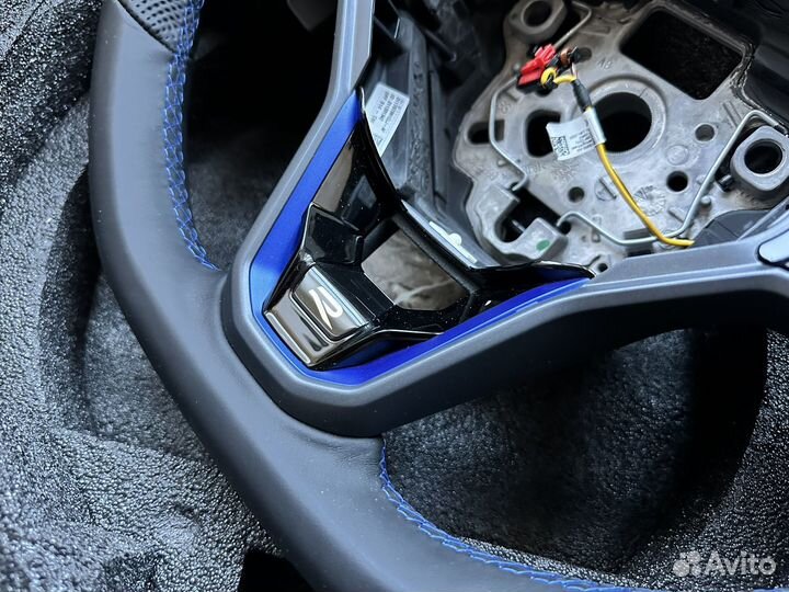Спорт руль VW R сенсор подогрев лепестки