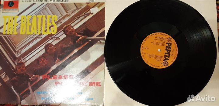 Виниловые пластинки the beatles