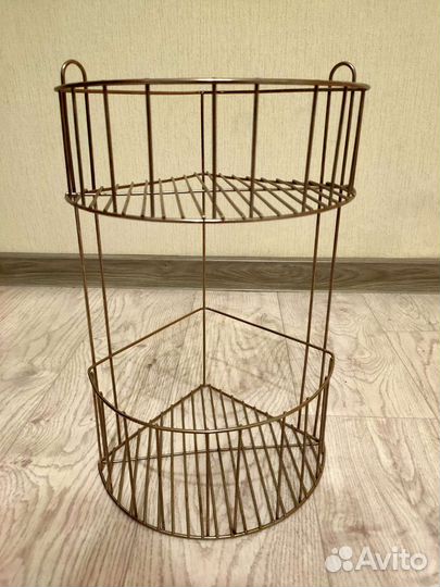 Полочка для ванной угловая