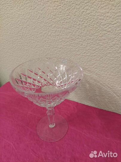 Вазочки конфетницы креманки хрусталь из СССР 7 шт