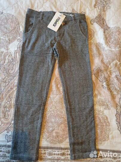 Брюки утепленные на девочку 122 hm zara