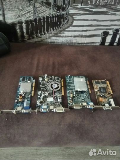 Видеокарта agp 6 шт