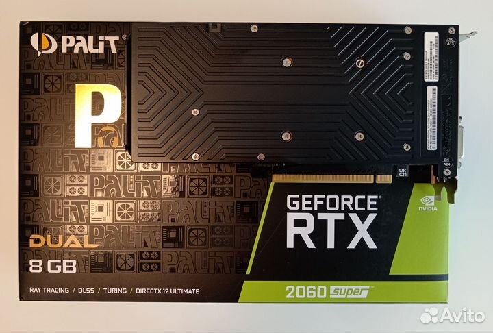 Видеокарта palit rtx2060super 8gb