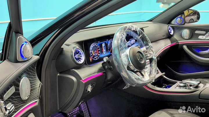 Воздуховоды с подсветкой мерседес 213