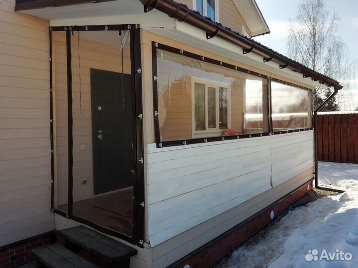 Мягкие окна для беседок