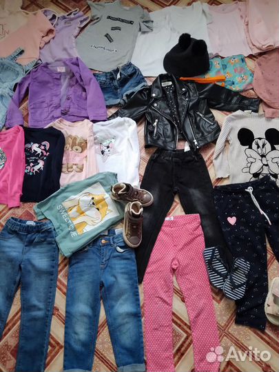 Пакет брендовых вещей в садик 98, 104