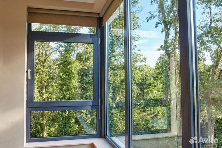 Тёплые алюминиевые окна