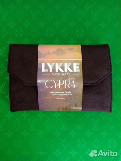 Набор съемных медных спиц 12 см 12 пар cypra Brown