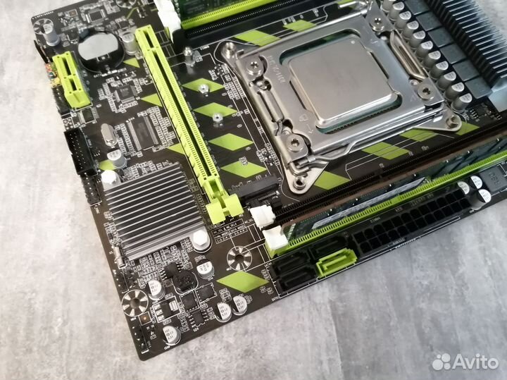 Комплект X79 xeon E5-2630v2 + Atermiter X79 + 16gb