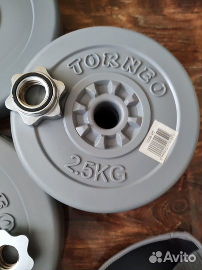 Гантели Утяжелители Гриф Блины