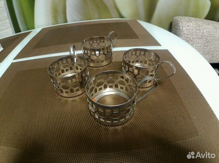 Подстаканники, штамп. 60-70г. СССР