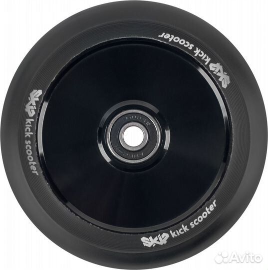 Колесо skip WHL15 110x24mm черный Sta133