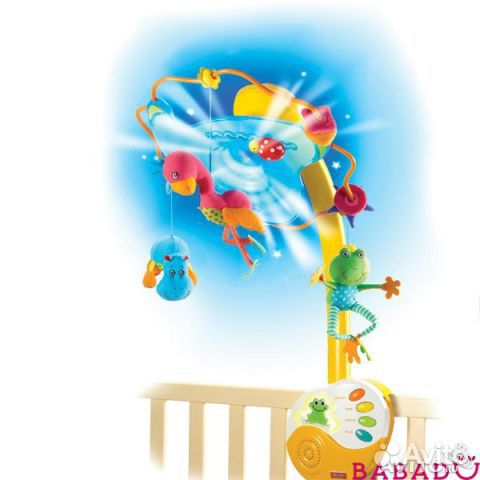 Мобиль с 2 ночниками 