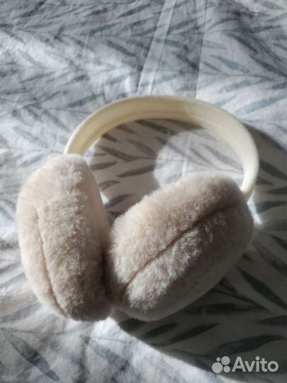 Меховые наушники