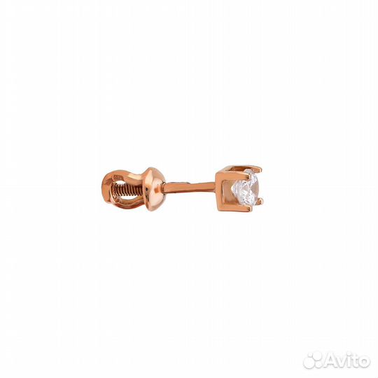 Серьги золотые