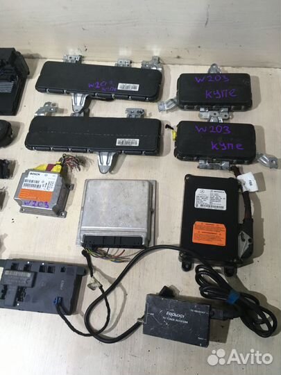 Блок управления двигателем Мерседес W203