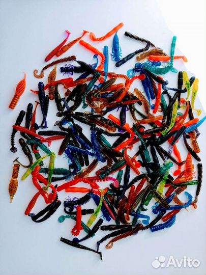 Силиконовые приманки собственного производства