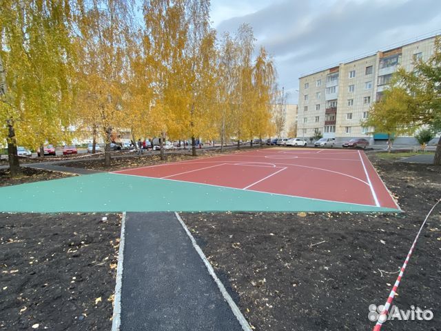 Покрытие из резиновой крошки