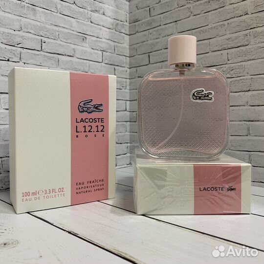 Туалетная вода Lacoste L.12.12 Rose Eau Fraîche
