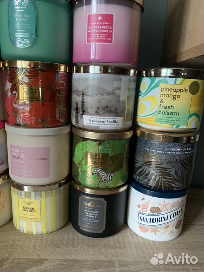 Bath and body works свеча