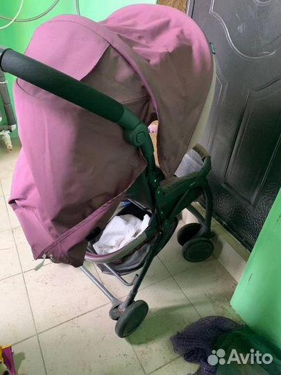 Детская прогулочная легкая коляска