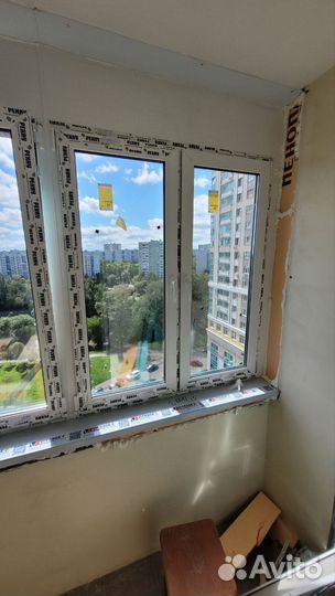 Окна рехау новые / остекление балконов