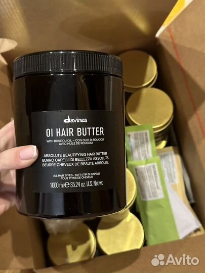 Davines OI маска hair butter