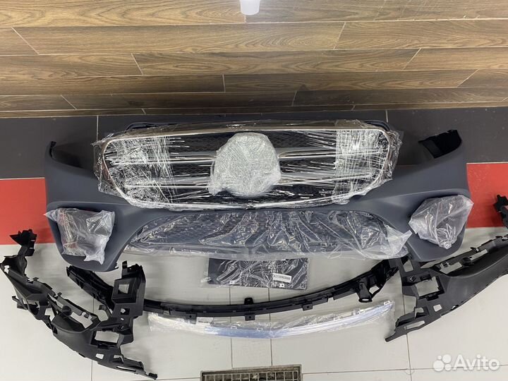 Бампер передний Mercedes 213 AMG до рестайлинг