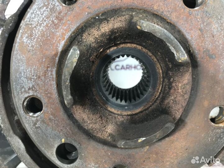 Кулак поворотный задний левый Volkswagen Touareg