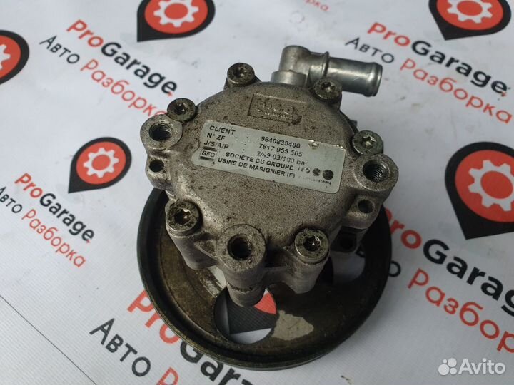 Насос гидроусилителя руля гур Peugeot 406 Пежо