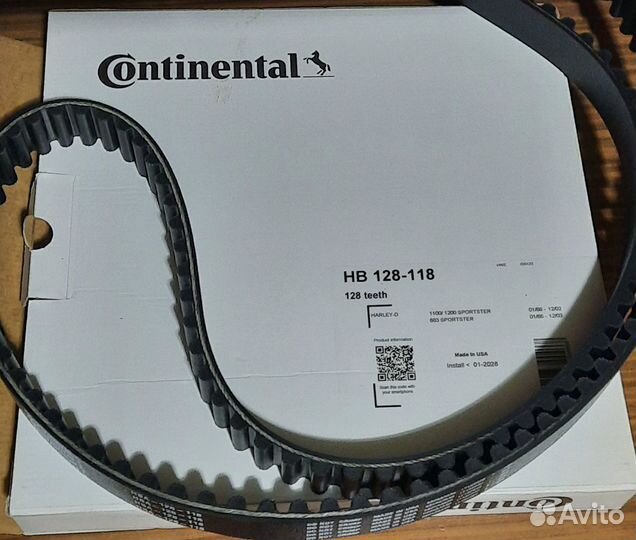 Ремень привода для harley-davidson HB128-118 новый