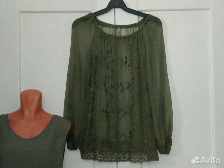 Блуза шелковый шифон